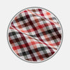 View 1 of product Red and Green Check Linen Blend Fabric