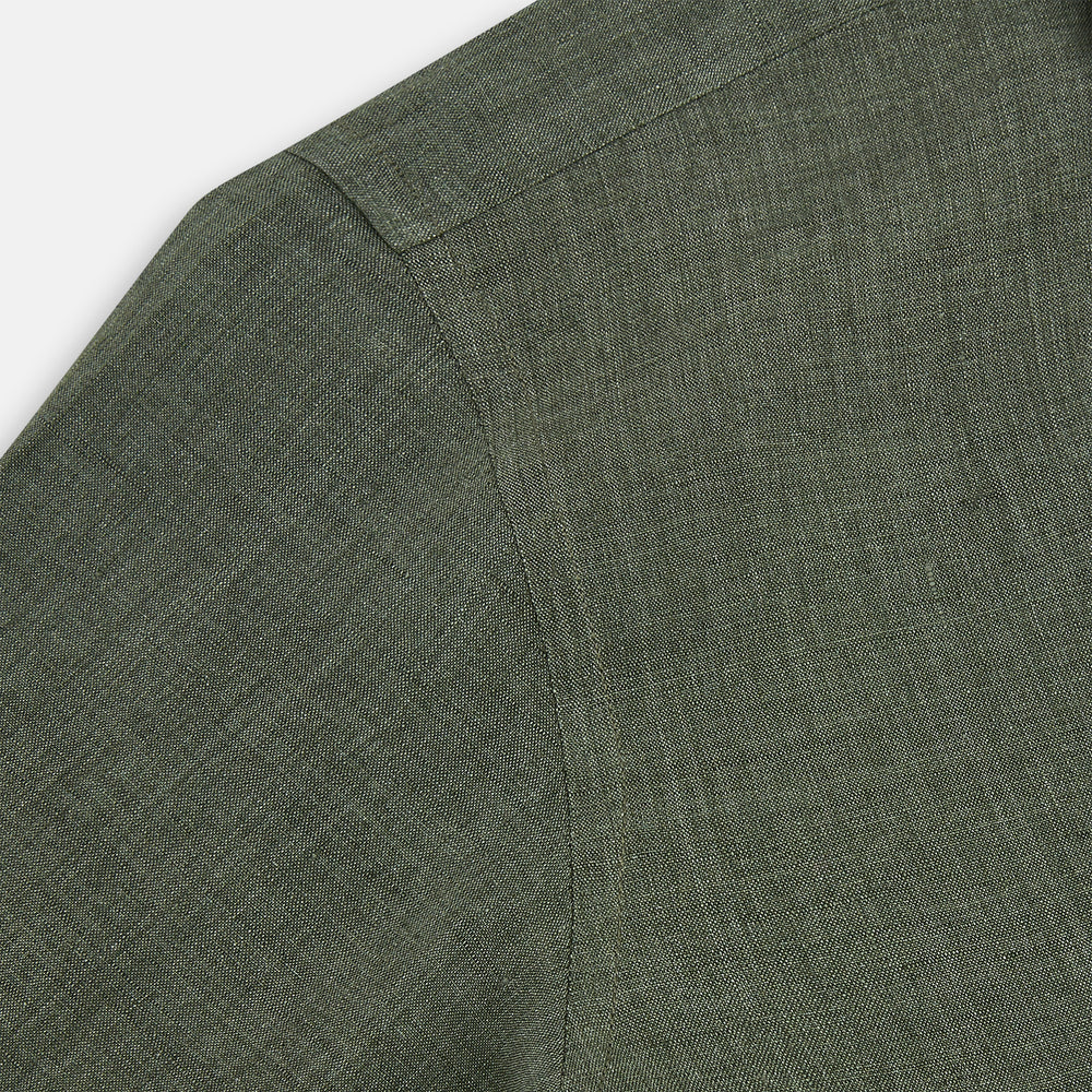 Sage Linen Westminster Shirt