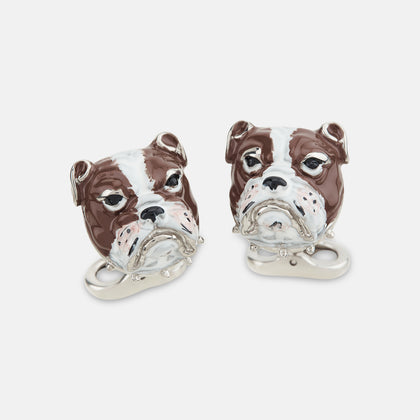 British Bulldog Cufflinks Image 2