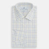 View 5 of product Yellow and Blue Grid Check Mayfair Shirt