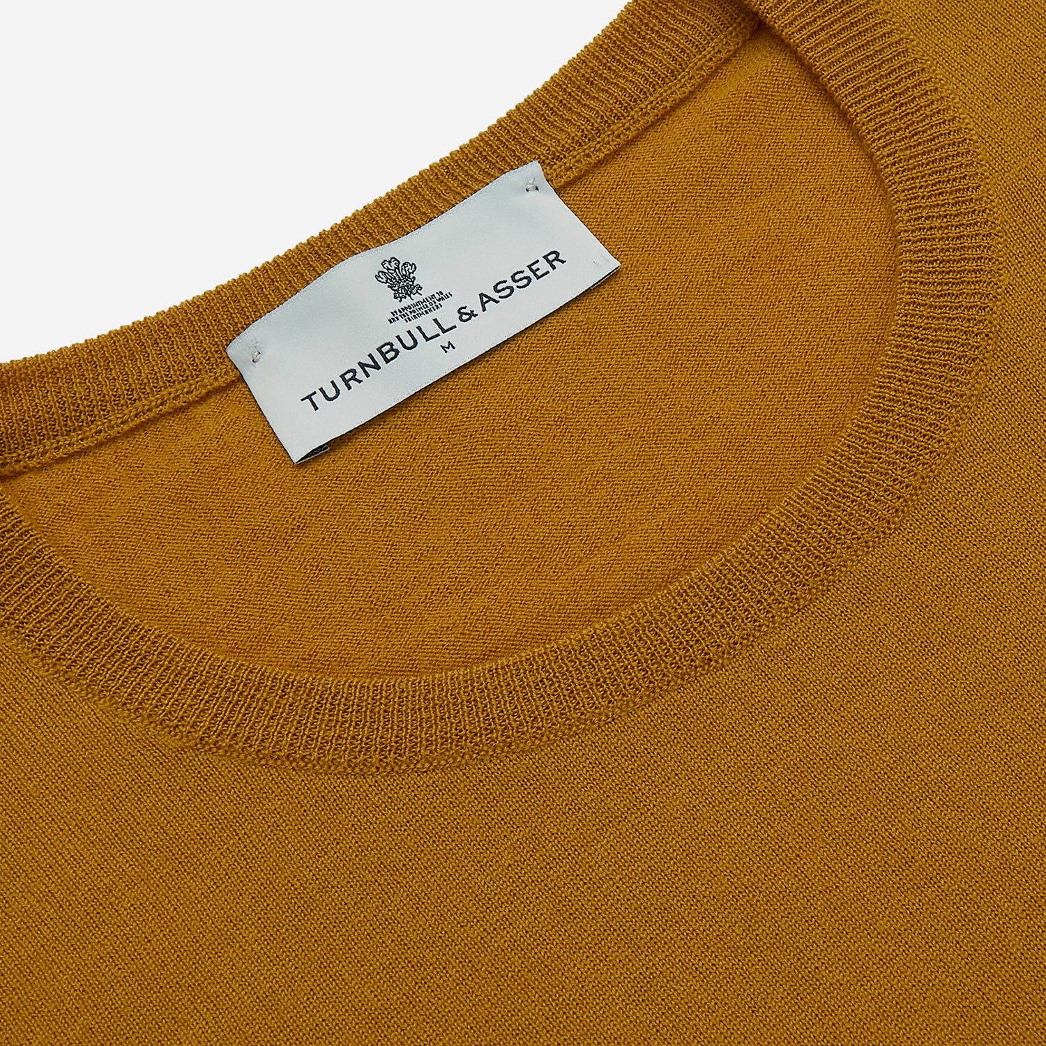 View 2 of product Gold Crew Neck Merino Jumper