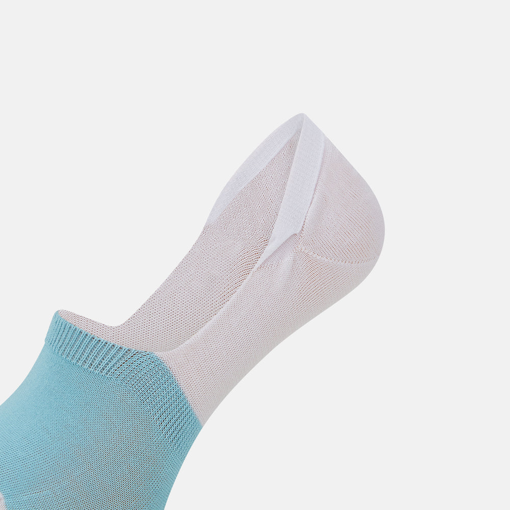 White No-Show Socks