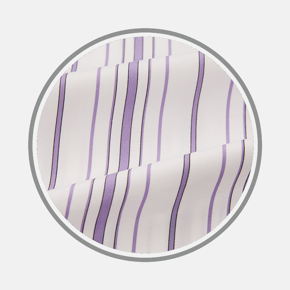 PURPLE MULTI STRIPE FABRIC