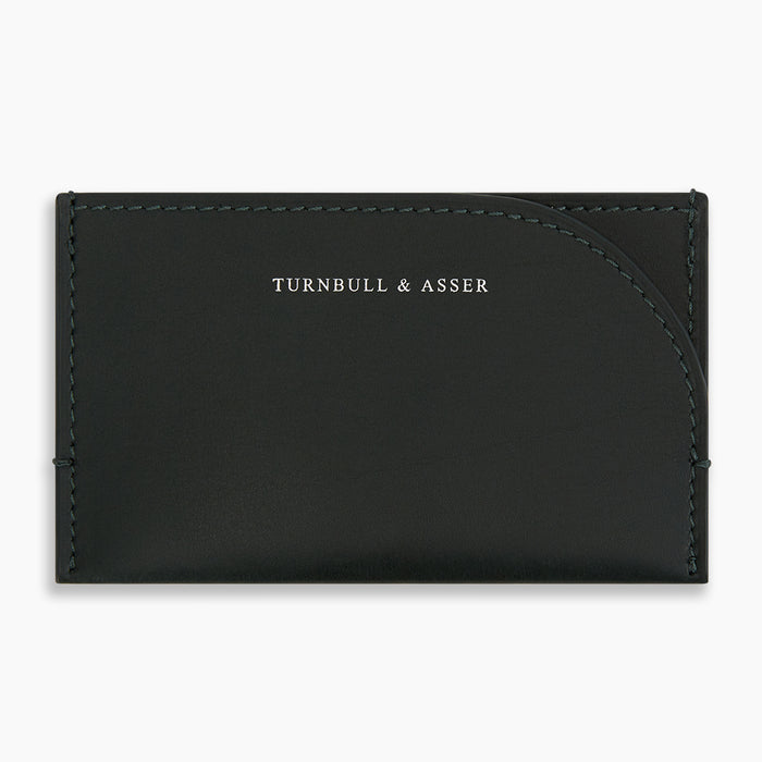 Forest Green Slim Rounded Card Case Image 2