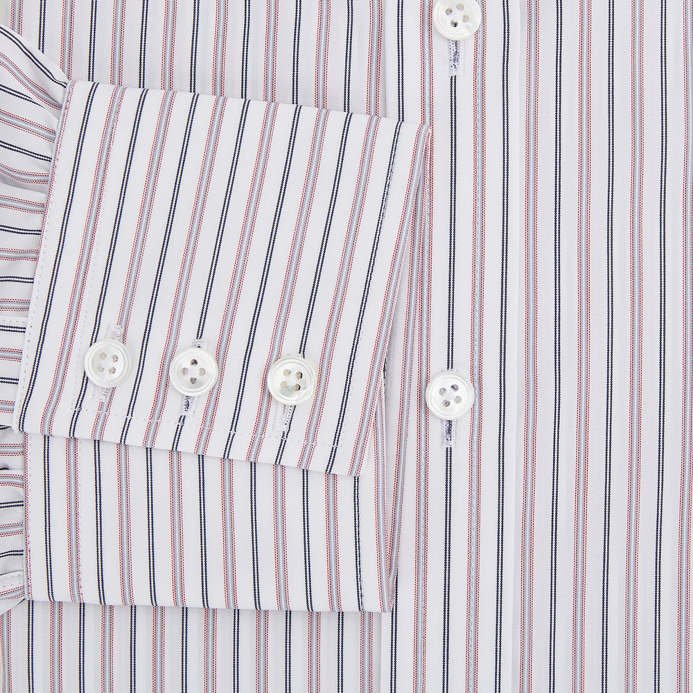 Red Multi Stripe Mayfair Shirt