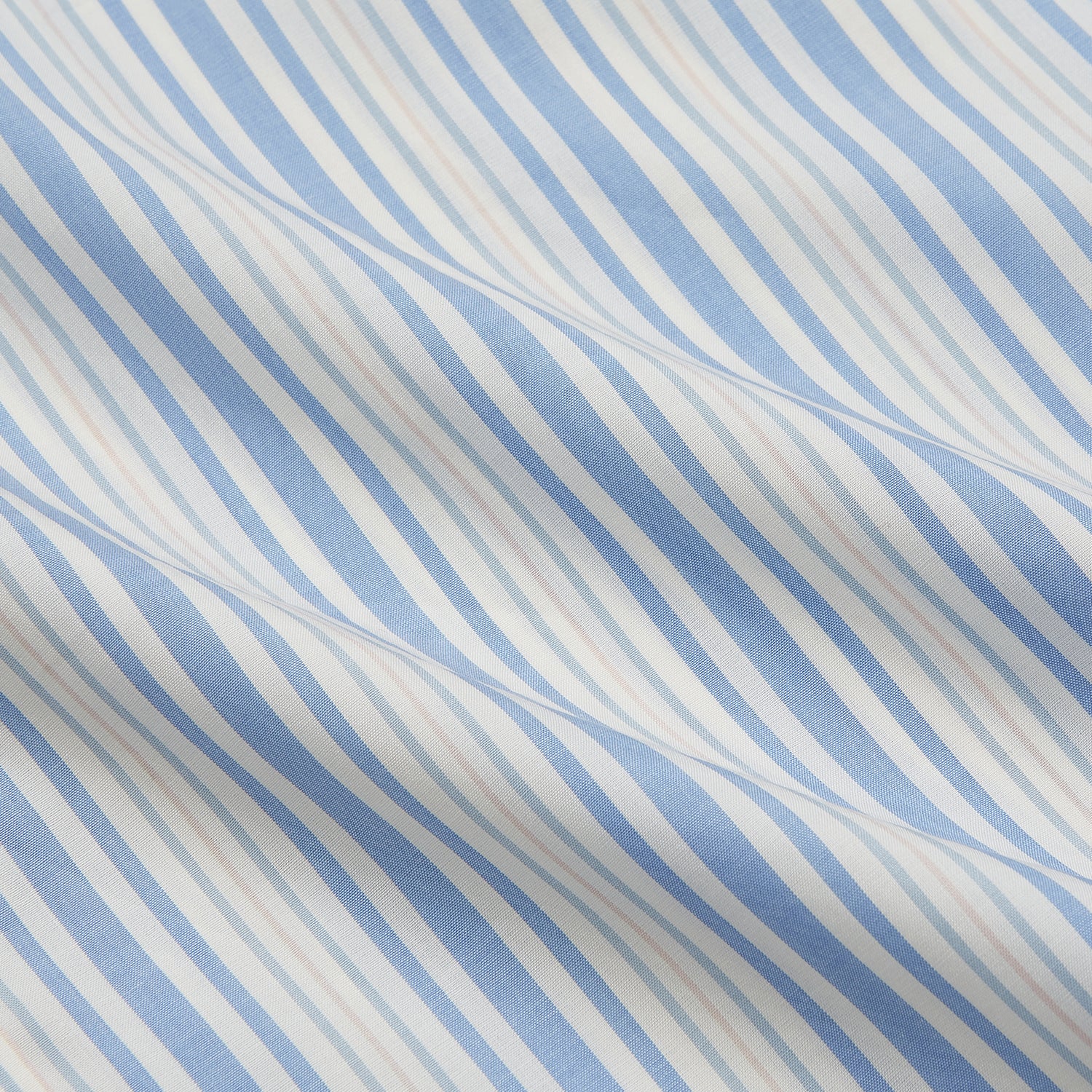 Image 5 of product Blue Multi Stripe Wool Blend Weekend Fit Hayne Shirt