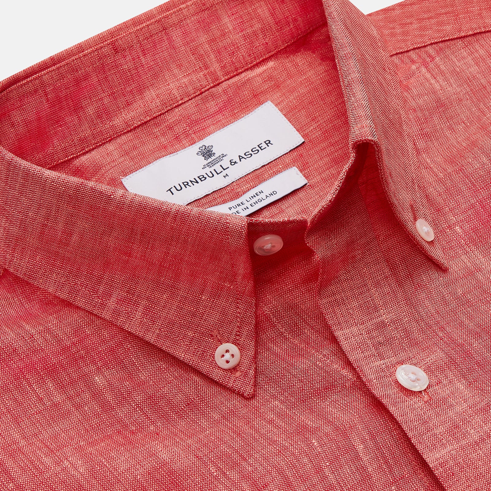 View 2 of product Pink Linen Weekend Fit Hayne Shirt