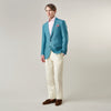 View 1 of product Teal Linen Barrington Blazer