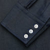 View 3 of product Navy Weekend Fit Larkin Shirt With Dorset Collar And 3-Button Cuffs