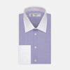 View 1 of product The Wall Street Shirt with White T&A Collar as seen on Gordon Gekko