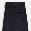 View 4 of product Navy Corduroy Henry Trousers