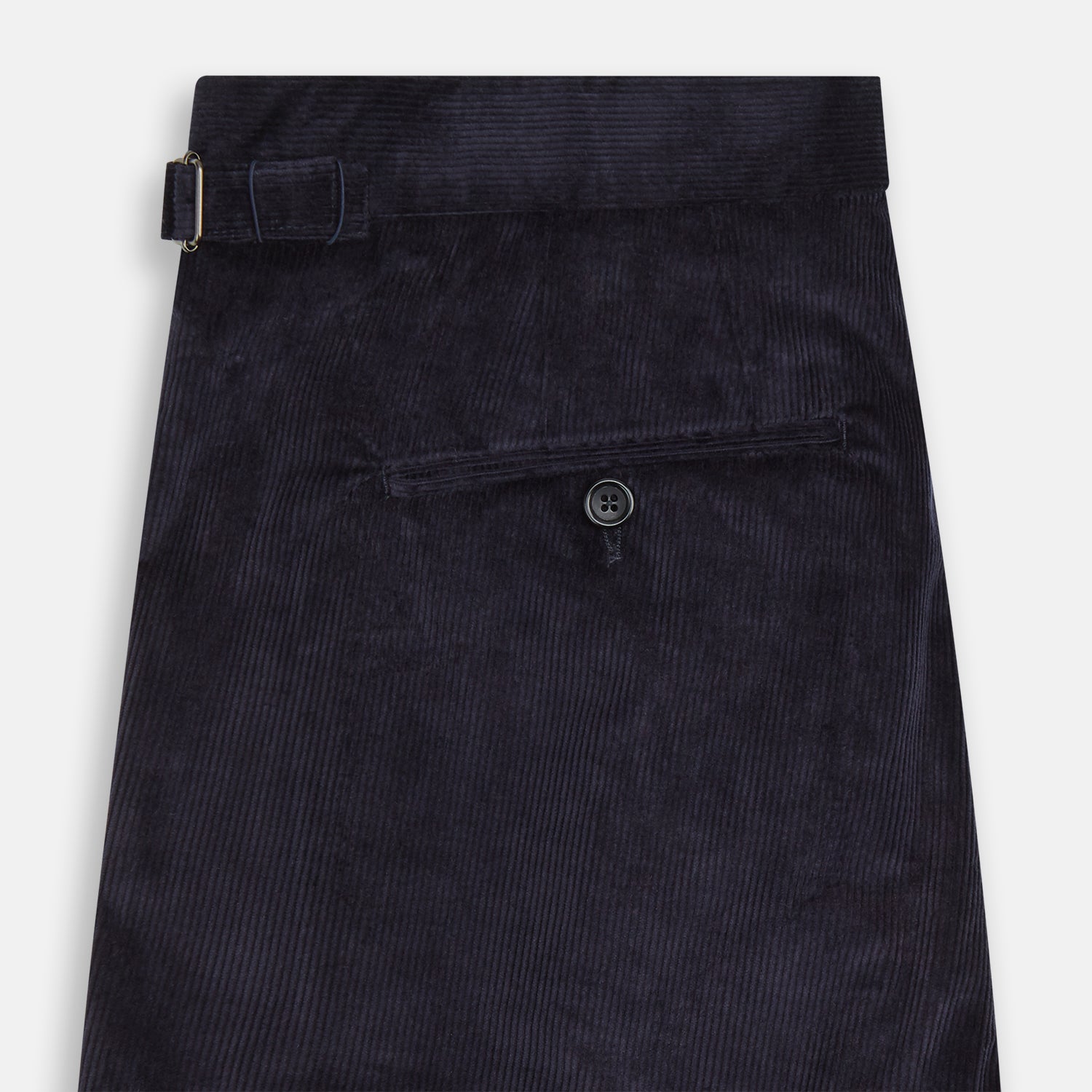 View 4 of product Navy Corduroy Henry Trousers