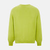 View 3 of product Lemon Green Cashmere V-neck Jumper
