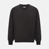 View 1 of product Charcoal Grey Merino V Neck Jumper