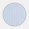 Blue and Purple Dash Stripe Cotton Fabric