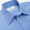 View 2 of product The World Is Not Enough Blue Cotton Istanbul Shirt As Seen on James Bond