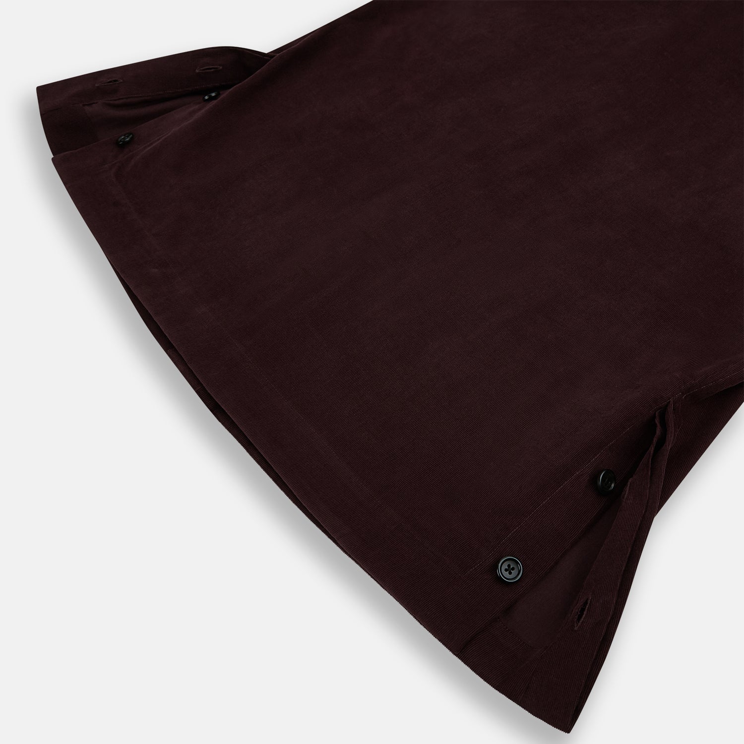 View 5 of product Burgundy Corduroy Hampstead Overshirt