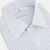 View 2 of product Pale Blue and Navy Grid Check Mayfair Shirt