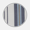 View 1 of product Blue, Green & White Stripe Cotton Fabric