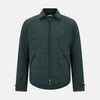 View 1 of product Battersea Forest Green Quilted Jacket