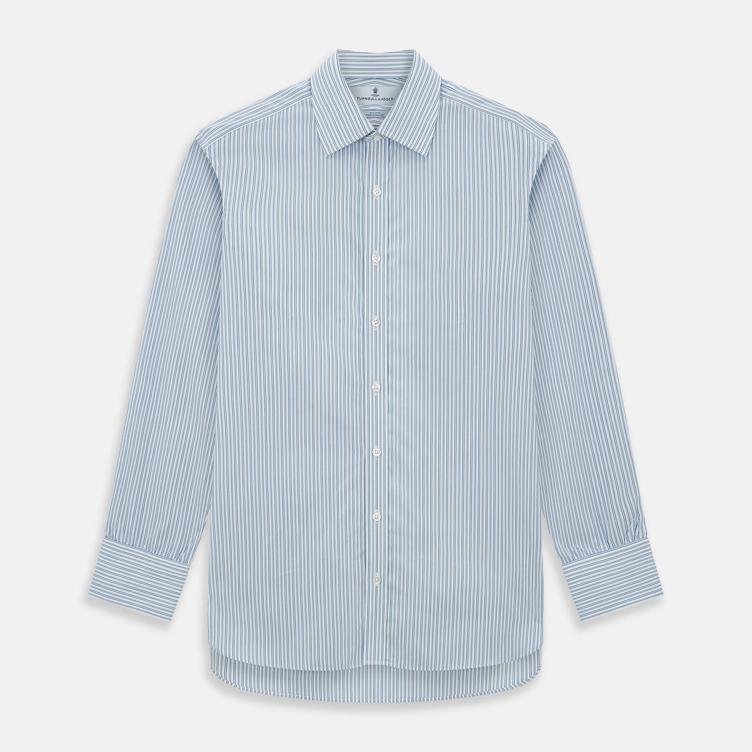 View 1 of product Sky Blue Double Stripe Mayfair Shirt