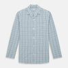 View 1 of product Blue and Green Multi Check Pyjama Shirt