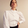 View 8 of product Turnbull and The Deck White Cotton Expressionist Shirt
