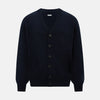 View 1 of product Navy V-Neck Cashmere Cardigan