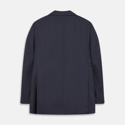 Navy Wool Blend Barrington Blazer Image 3