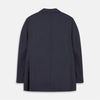 Navy Wool Blend Barrington Blazer