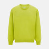 View 1 of product Lemon Green Cashmere Round Neck Jumper