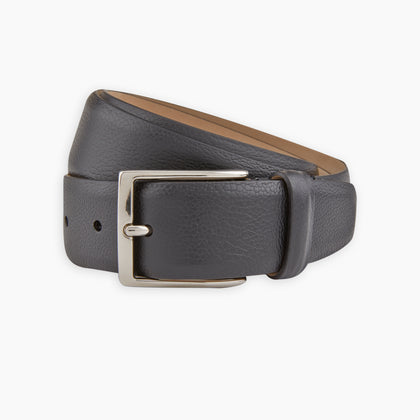 Grained Classic Dress Belt Image 2