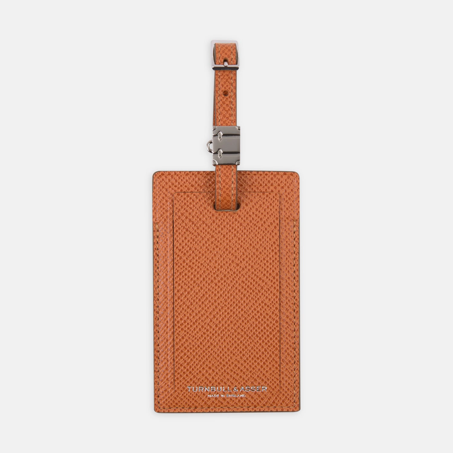 View 1 of product Brown Leather Luggage Tag