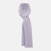 View 1 of product Plain Lilac Cashmere Knitted Scarf