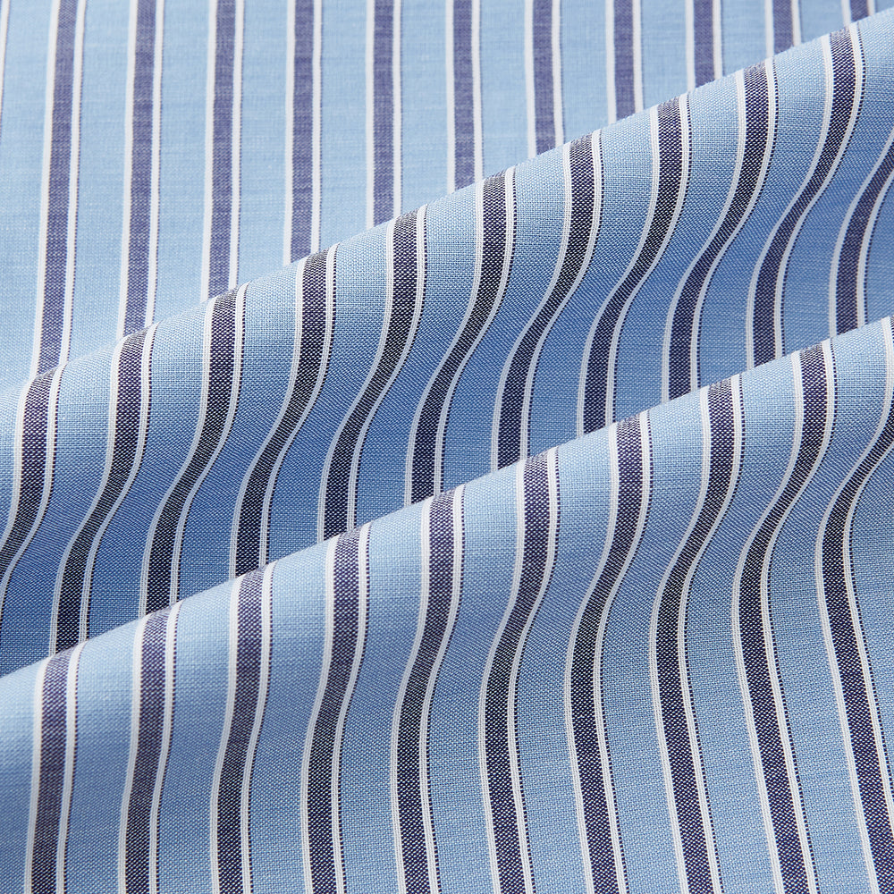 Steel Blue Ticking Stripe Westminster Shirt