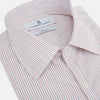 View 2 of product Red and Blue Ticking Stripe Westminster Shirt