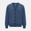View 1 of product Blue Cashmere Cardigan