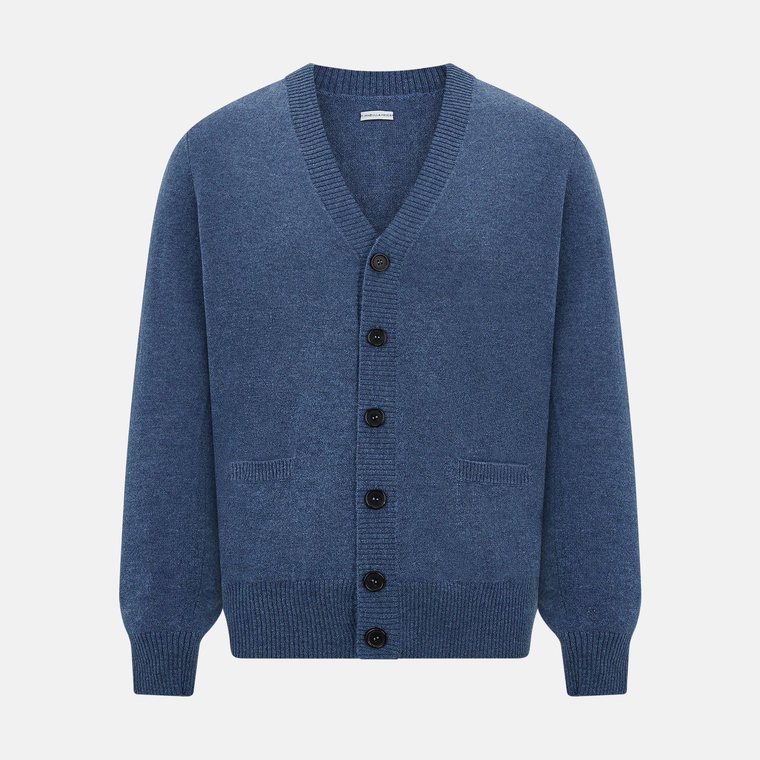 View 1 of product Blue Cashmere Cardigan