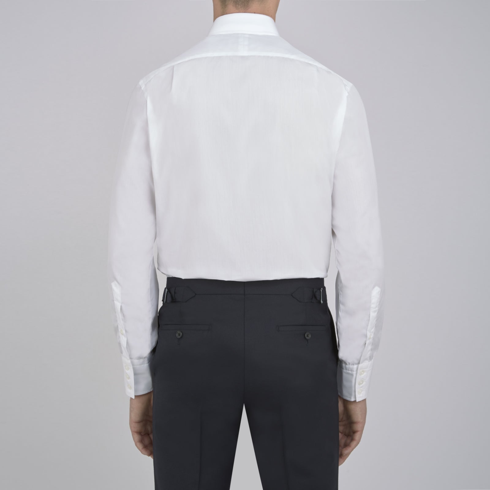 View 3 of product Sea Island Cotton Classic Fit White Shirt