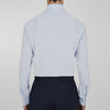 View 6 of product Two-Fold 120 Light Blue Shirt with T&A Collar and 3-Button Cuffs