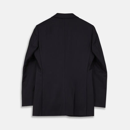 Navy Escorial Wool Jacket Image 3