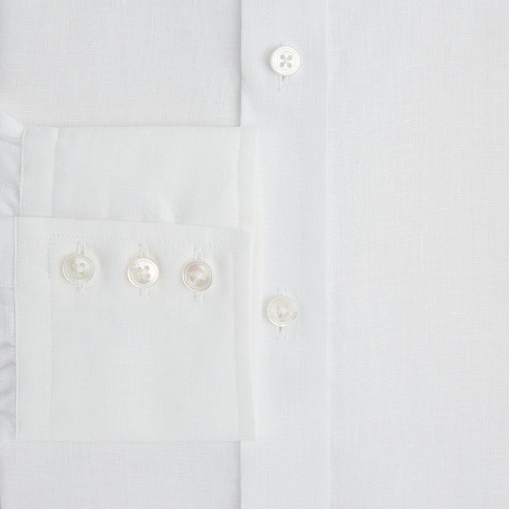 White Linen Mayfair Shirt