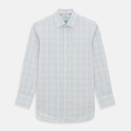 Multicoloured Double Grid Check Mayfair Shirt