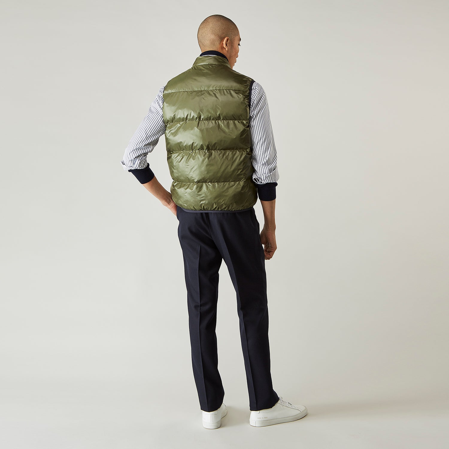 View 4 of product Green Peyton Sealup Quilted Gilet