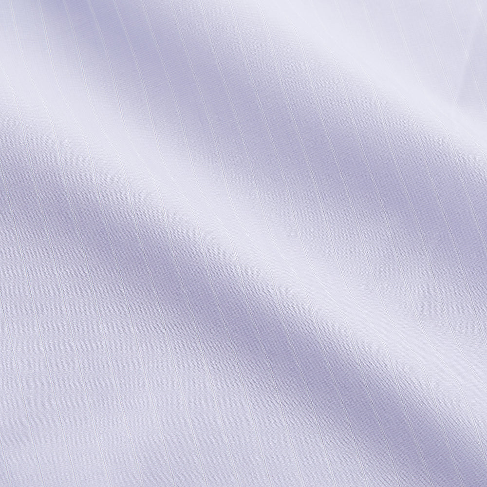 Soft Lilac Stripe Cotton Regular Fit Mayfair Shirt