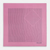 View 3 of product Pink Stripe Silk Pocket Square