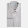 View 5 of product Grey Micro Shadow Check Mayfair Shirt
