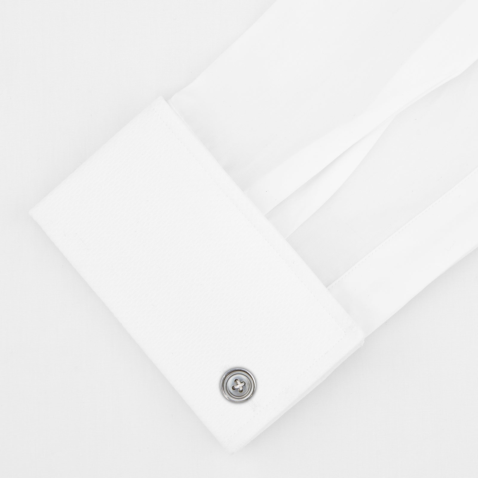 Tailored Fit White Marcella Front dress shirt with Kent Collar and Double Cuffs | Turnbull & Asser Turnbull & Asser US Tailored Fit White Marcella Front dress shirt with Kent Collar and Double Cuffs | Turnbull & Asser Turnbull & Asser US