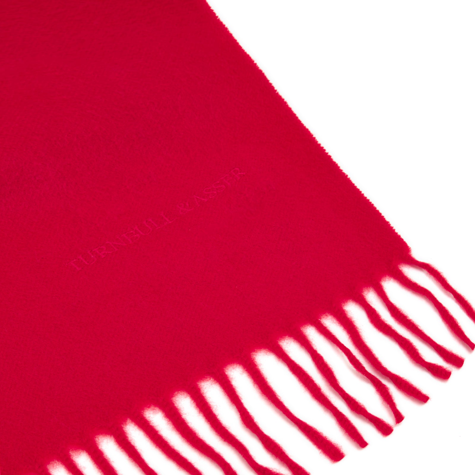 View 2 of product Red Pure Cashmere Scarf