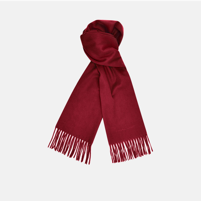 View 1 of product Bordeaux Pure Cashmere Scarf